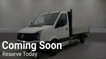 Volkswagen Crafter 2.0 TDI BlueMotion Tech CR35 Dropside Chassis Cab RWD L3 H1 2dr