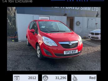 Vauxhall Meriva 1.4 16V Exclusiv