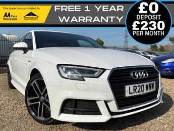 Audi A3 1.0 TFSI 30 S line Saloon 4dr Petrol Manual Euro 6