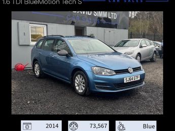 Volkswagen Golf TDi 1.6 TDI BlueMotion Tech S
