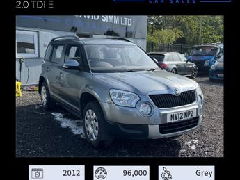 Skoda Yeti 2.0 TDI E