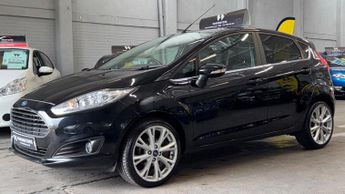 Ford Fiesta 1.0 T EcoBoost Titanium X 5dr Black SATNAV+LOW TAX+LEATHER