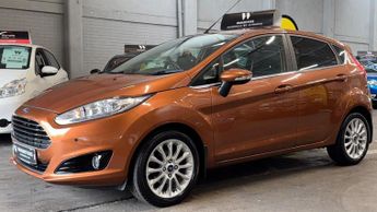 Ford Fiesta 1.0 T EcoBoost Titanium X Orange 5dr LOW TAX+PART LEATHER+10 STA