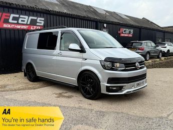 Volkswagen Transporter 2.0 BiTDI T30 BlueMotion Tech Highline Crew Van DSG FWD SWB Euro
