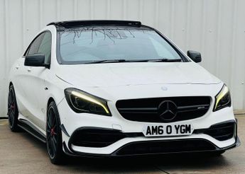 MERCEDES-BENZ CLA 2.0 CLA45 AMG Coupe SpdS DCT 4MATIC Euro 6 (s/s) 4dr