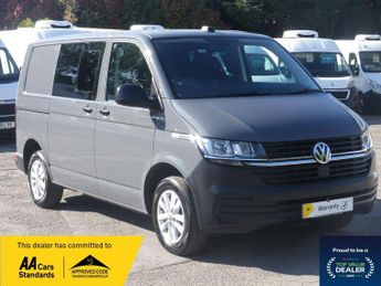 Volkswagen Transporter 2.0 TDI T32 Startline DSG Auto with VW Towbar in Pure Grey