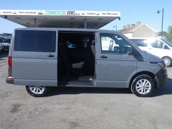 VOLKSWAGEN TRANSPORTER 2.0 TDI T32 Double Cab Startline DSG Auto with VW Towbar in Pure