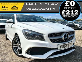 Mercedes CLA 1.6 CLA180 AMG Line Edition Coupe 4dr Petrol Manual Euro 6
