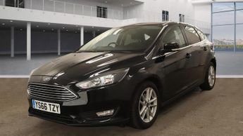Ford Focus 1.0 T EcoBoost Zetec Black 5dr LOWTAX+SATNAV