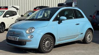 Fiat 500 1.2 500 1.2 Lounge Blue 3dr PANROOF+BLUETOOTH+BELT DONE