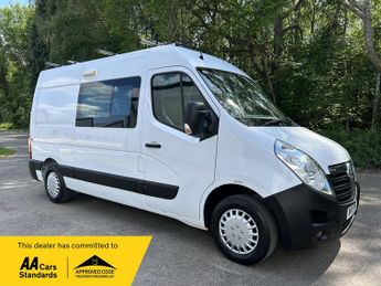 Vauxhall Movano 3500 2.3 CDTI 130 WELFARE CREW VAN