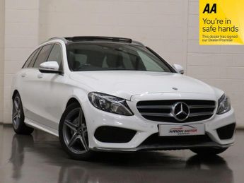 Mercedes C Class 2.1 C220d AMG Line (Premium) G-Tronic+ Euro 6 (s/s) 5dr