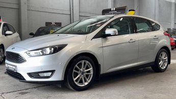 Ford Focus 1.0 T EcoBoost Zetec Silver 5dr LOW TAX+11 STAMPS+BLUETOOTH