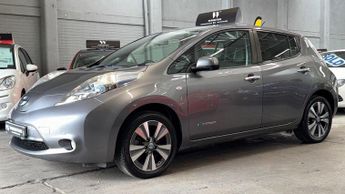 Nissan Leaf 24kWh Tekna Electric Automatic Grey 5dr LOW MILES+NAV+LEATHER