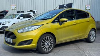 Ford Fiesta 1.0 T EcoBoost Titanium Yellow 5dr 1 KEEPER+LOW TAX