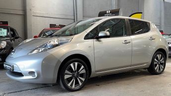 Nissan Leaf 30kWh Tekna Electric Automatic 5dr Silver LOW TAX+LEATHER+SATNAV