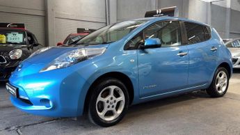 Nissan Leaf 24kWh Automatic Electric Blue 5dr SATNAV+LOW TAX+1 KEEPER