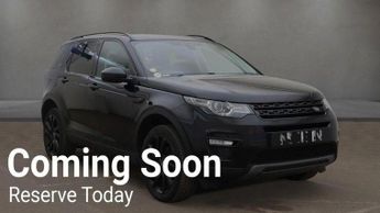 Land Rover Discovery Sport 2.0 TD4 HSE Black Auto 4WD Euro 6 (s/s) 5dr