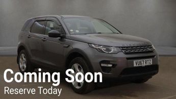 Land Rover Discovery Sport 2.0 TD4 Pure Edition 4WD Euro 6 (s/s) 5dr (5 Seat)