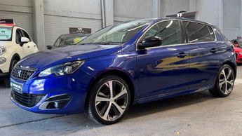 Peugeot 308 1.2 PureTech GT Line Blue 5dr PANROOF+SATNAV+7 STAMPS