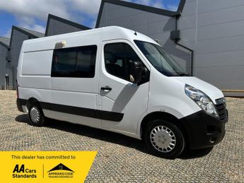 Vauxhall Movano 2.3 CDTi 3500 CREWCAB WELFARE VAN