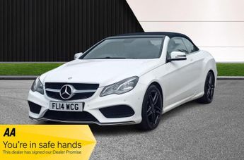 Mercedes E Class 2.1 E220 CDI AMG Sport Cabriolet G-Tronic+ Euro 5 (s/s) 2dr