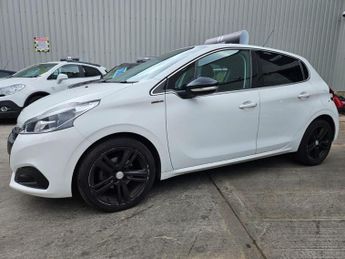 Peugeot 208 1.2 PureTech GT Line White 5dr SATNAV+CRUISE+8 STAMPS