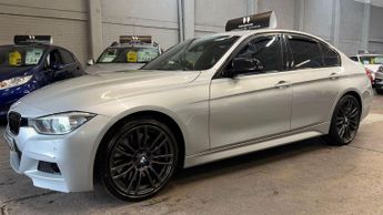 BMW 320 2.0 320d M Sport Saloon Diesel Silver 4dr STUNNING+SATNAV+CRUISE