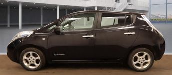 NISSAN LEAF 24kWh Acenta Electric Automatic Black 5dr 1 KEEPER+LOW TAX