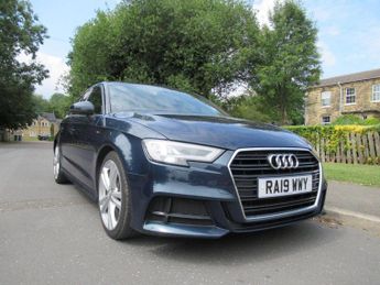 Audi A3 1.6 TDI 30 S line Sportback S Tronic Euro 6 (s/s) 5dr