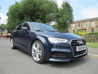AUDI A3 1.6 TDI 30 S line Sportback S Tronic Euro 6 (s/s) 5dr