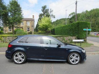 AUDI A3 1.6 TDI 30 S line Sportback S Tronic Euro 6 (s/s) 5dr