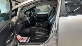NISSAN LEAF 24kWh Tekna Electric Automatic Silver 5dr LOW TAX+LEATHER+SATNAV