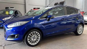 Ford Fiesta 1.0 T EcoBoost Titanium Blue 5dr LOW TAX+9 STAMPS+CRUISE