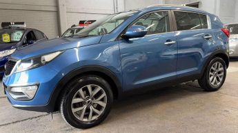 Kia Sportage 2.0 CRDi KX-2 5dr in Blue 11 STAMPS+PANROOF+CRUISE