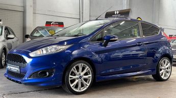 Ford Fiesta 1.0 T EcoBoost Zetec S Blue 3dr LOW TAX+10 STAMPS+CRUISE