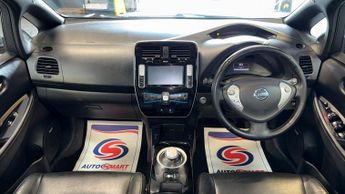 NISSAN LEAF 24kWh Tekna Electric Automatic Grey 5dr 1 KEEPER+LEATHER+SATNAV