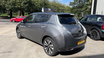 NISSAN LEAF 24kWh Tekna Electric Automatic Grey 5dr 1 KEEPER+LEATHER+SATNAV