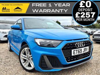 Audi A1 1.0 TFSI 30 S line Sportback 5dr Petrol S Tronic Euro 6