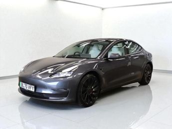 TESLA MODEL 3 (Dual Motor) Performance Saloon 4dr Electric Auto 4WDE (Performa