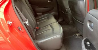 NISSAN LEAF 30kWh Tekna Electric Automatic Red 5dr 1 OWNER+LOWTAX+LEATHER+SA