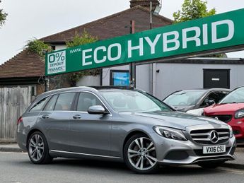 Mercedes C Class 2.0 C350e 6.4kWh Sport (Premium) G-Tronic+ Euro 6 (s/s) 5dr 18in