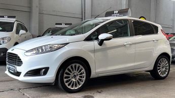 Ford Fiesta 1.0 T EcoBoost Titanium White 5dr LOW TAX+10 STAMPS+CRUISE+DAB