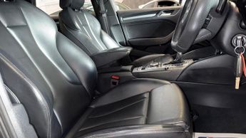 AUDI A3 1.5 TFSI CoD Black Edition Grey Automatic 4dr STUNNING+LEATHER+N