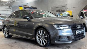 AUDI A3 1.5 TFSI CoD Black Edition Grey Automatic 4dr STUNNING+LEATHER+N
