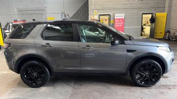LAND ROVER DISCOVERY SPORT 2.0 TD4 HSE Black Diesel Automatic Grey 7 Seater 4WD PANROOF+LEA