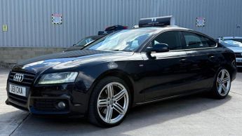 Audi A5 2.0 TFSI S line Black 4dr LEATHER+BANG AND OULFSEN