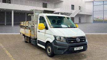 Volkswagen Crafter 2.0 TDI CR35 Startline Flat Frame Chassis Cab FWD LWB Euro 6 (s/