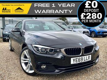 BMW 420 2.0 420i GPF Sport Convertible 2dr Petrol Auto Euro 6