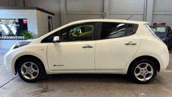 NISSAN LEAF 24kWh Acenta Electric Automatic White 5dr LOWTAX+SATNAV+CRUISE